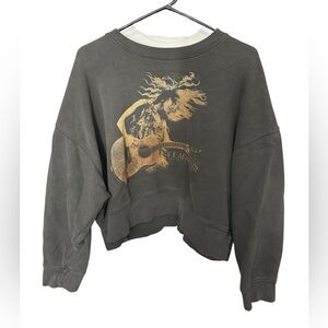 Taylor Swift Fearless WITH YOU I'D DANCE BOXY PULLOVER - Small
